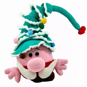 Collection Peluches Décorative Amigurumi 2 Gnome de Noël Amigurumi