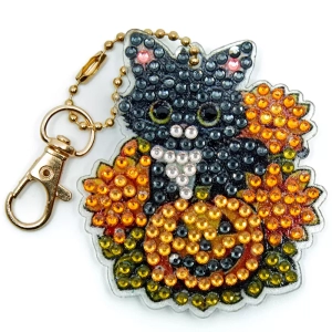 Porte-clés Mini Chat Kawaii Halloween