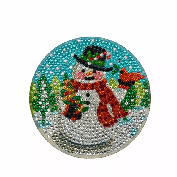 Set de Sous-Verres Bonhomme de neige_1