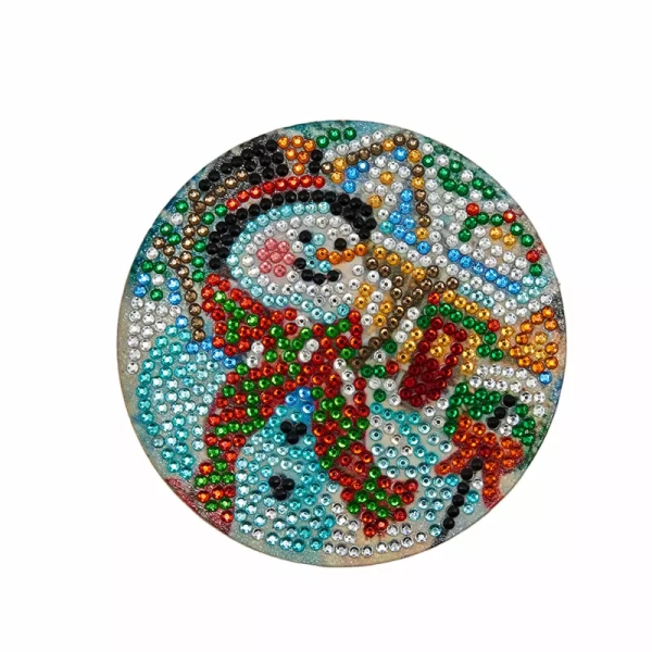 Set de Sous-Verres Bonhomme de neige_4