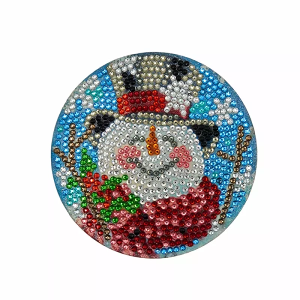 Set de Sous-Verres Bonhomme de neige_5