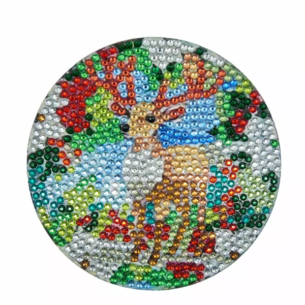 Set de Sous-Verres Décorations de Noël en Strass_3