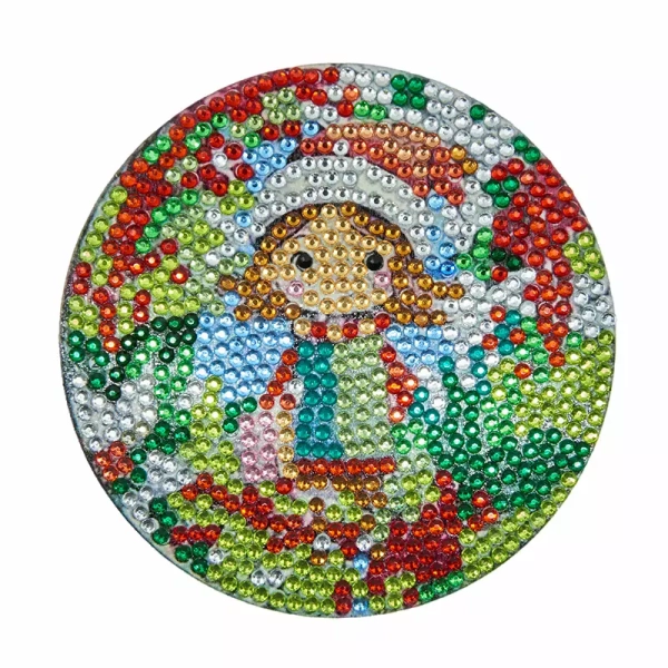 Set de Sous-Verres Décorations de Noël en Strass_4
