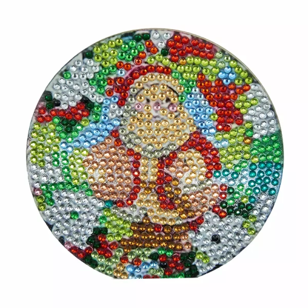 Set de Sous-Verres Décorations de Noël en Strass_5
