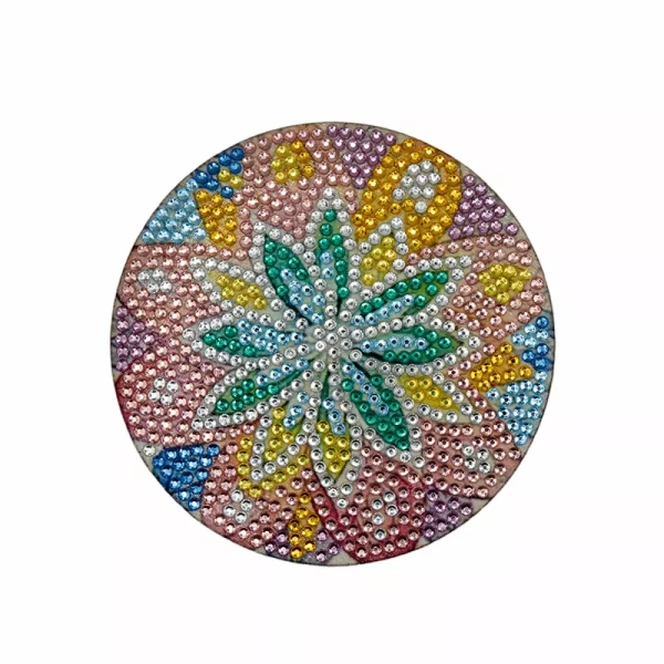 Set de Sous-Verres Floral en Strass_4