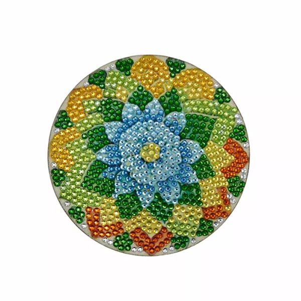 Set de Sous-Verres Floral en Strass_7