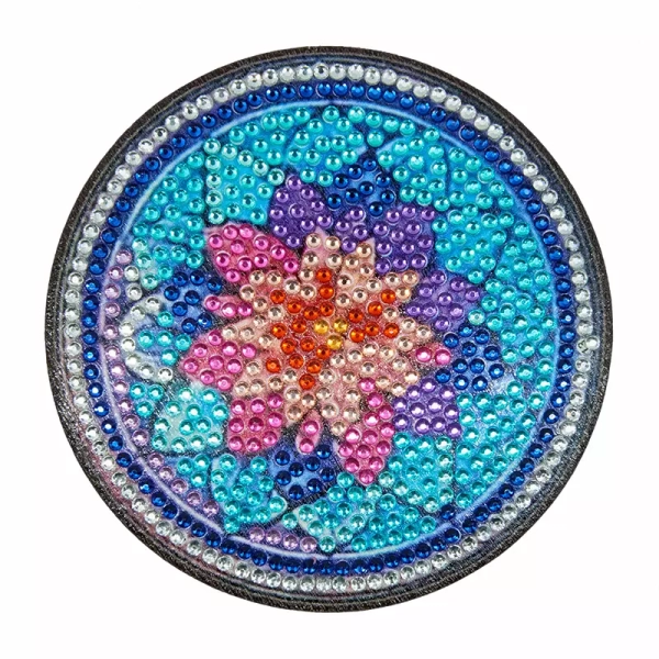 Set de Sous-Verres Motif Floral en Strass_7